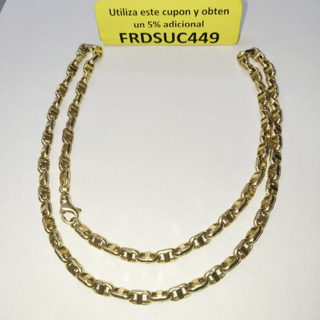 CADENA ORO 14 K 24.3 GRMS (SEMINUEVO)