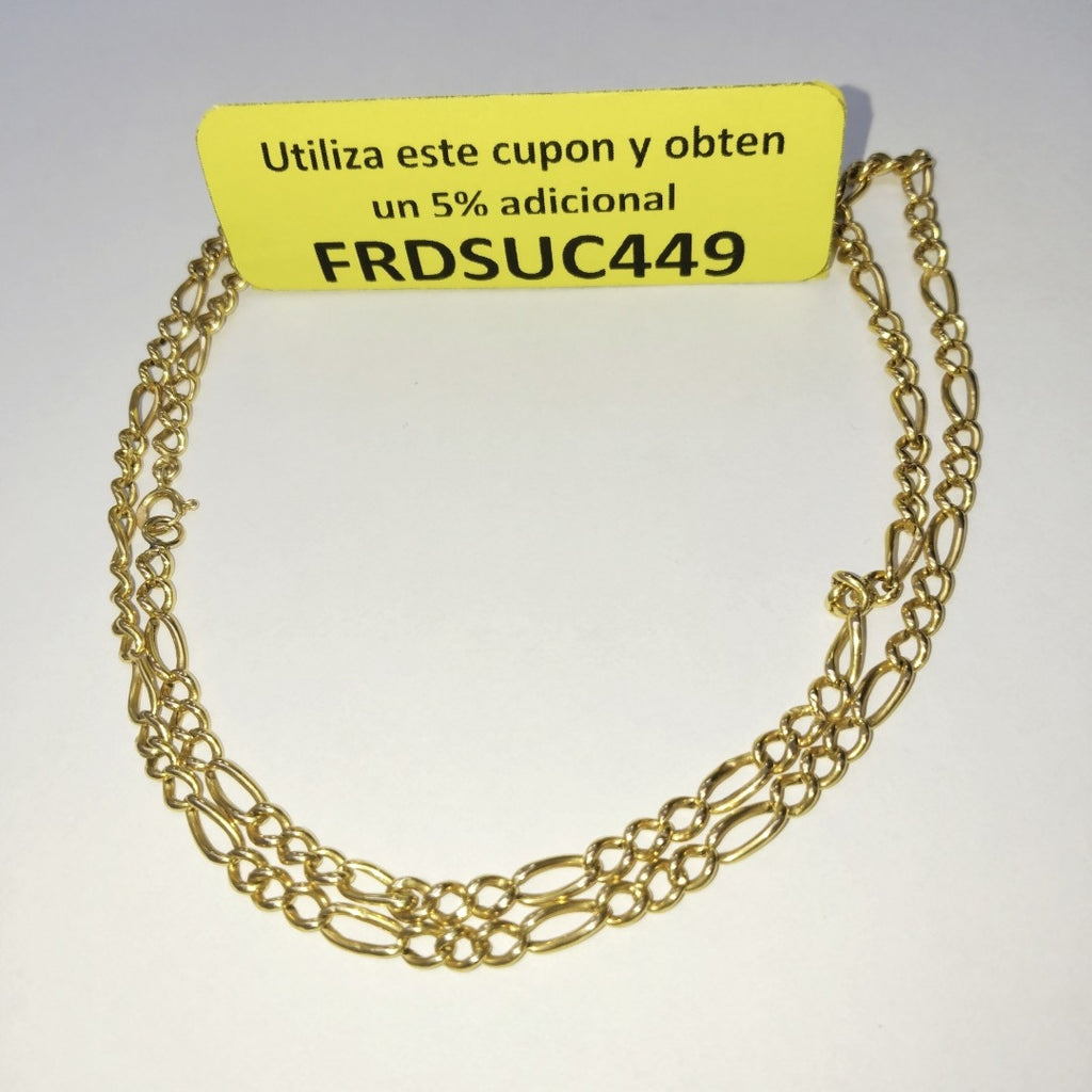 CADENA ORO 18 K 8.5 GRMS (SEMINUEVO)