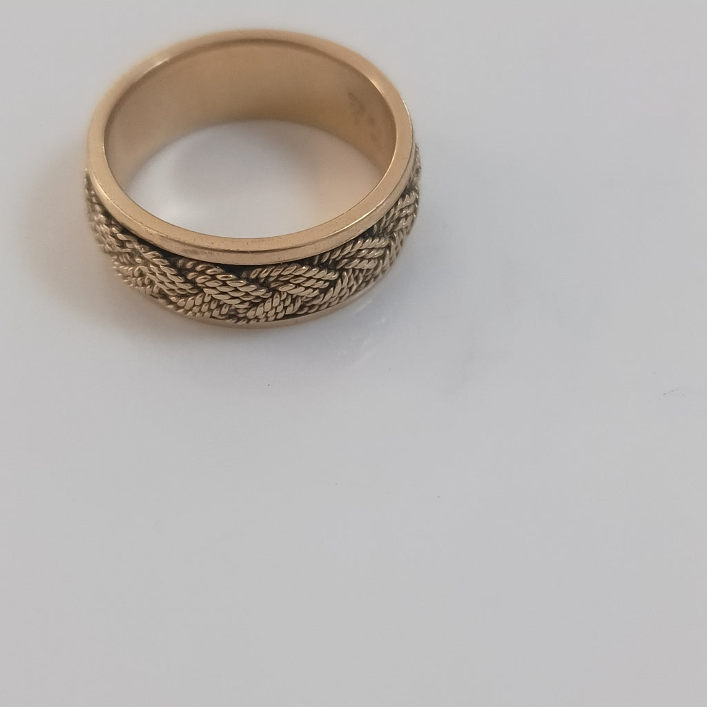 ARGOLLA ORO 14 K 8 GRMS (SEMINUEVO)