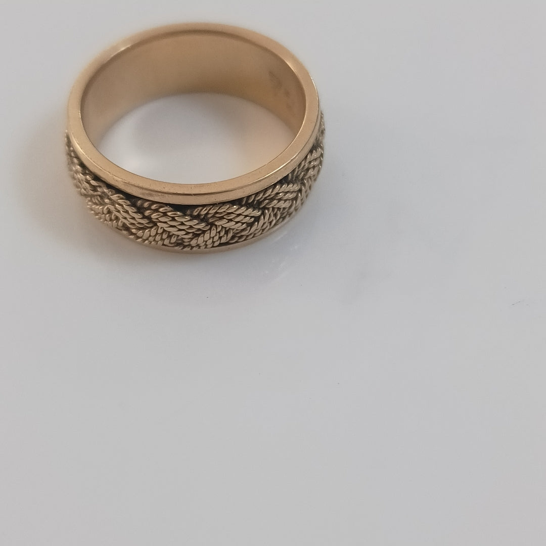 ARGOLLA ORO 14 K 8 GRMS (SEMINUEVO)