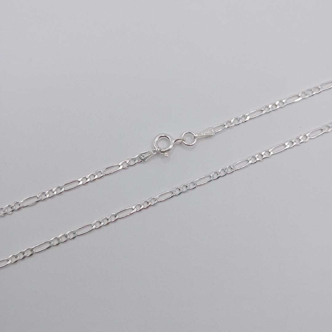 CADENA TEJIDO 3X1 PLATA .925 55 CM 4.4 GR (NUEVO)