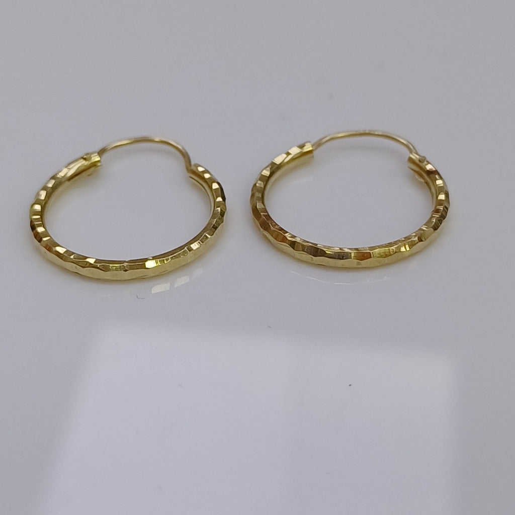 ARRACADAS PAR ORO 14 K 1.8 GRMS (SEMINUEVO)