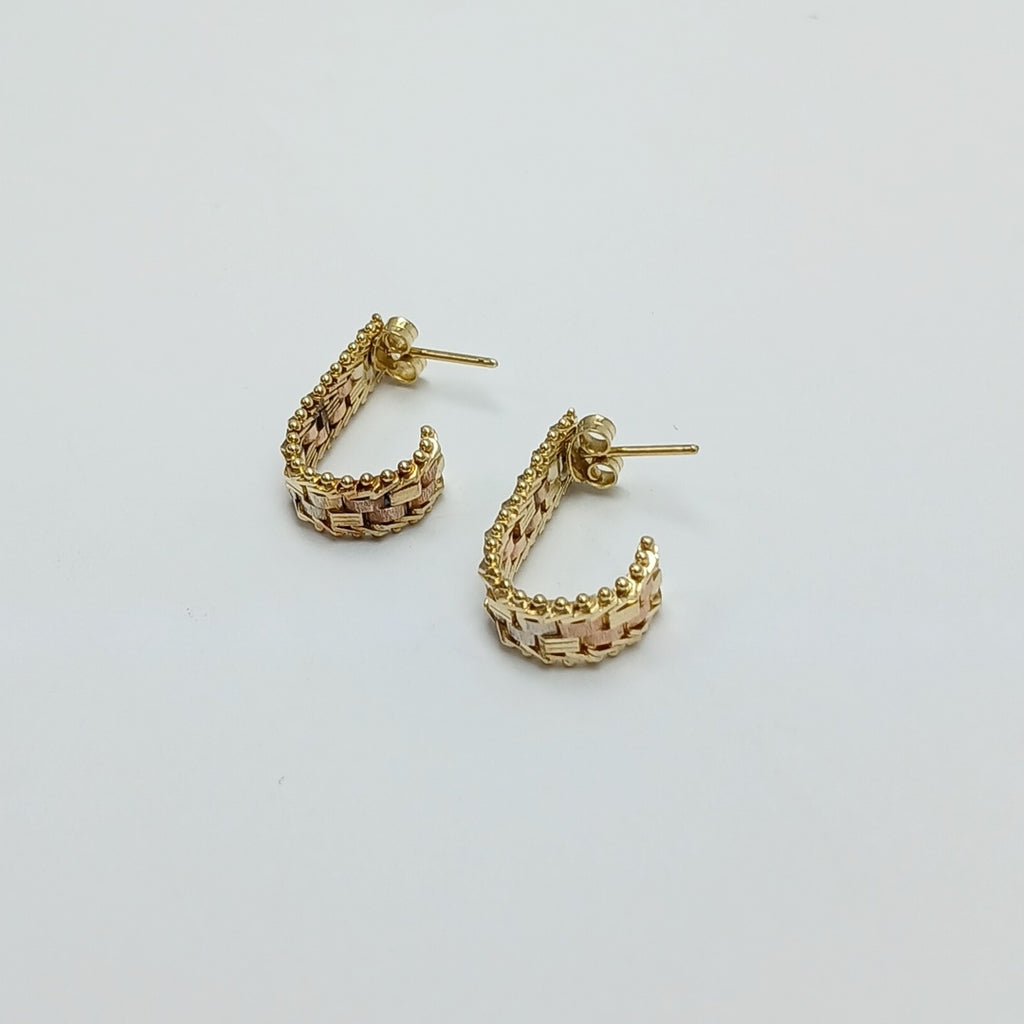 BROQUELES PAR ORO 14 K 5 GRMS (SEMINUEVO)
