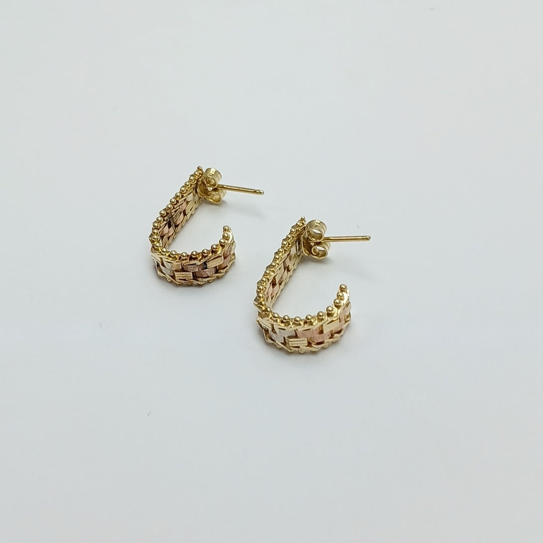 BROQUELES PAR ORO 14 K 5 GRMS (SEMINUEVO)