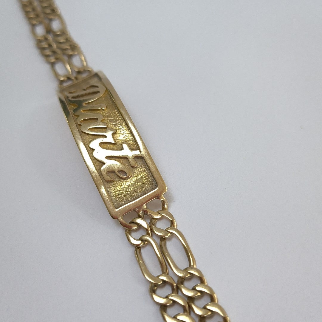 ESCLAVA ORO 8 K 19.6 GRMS (SEMINUEVO)