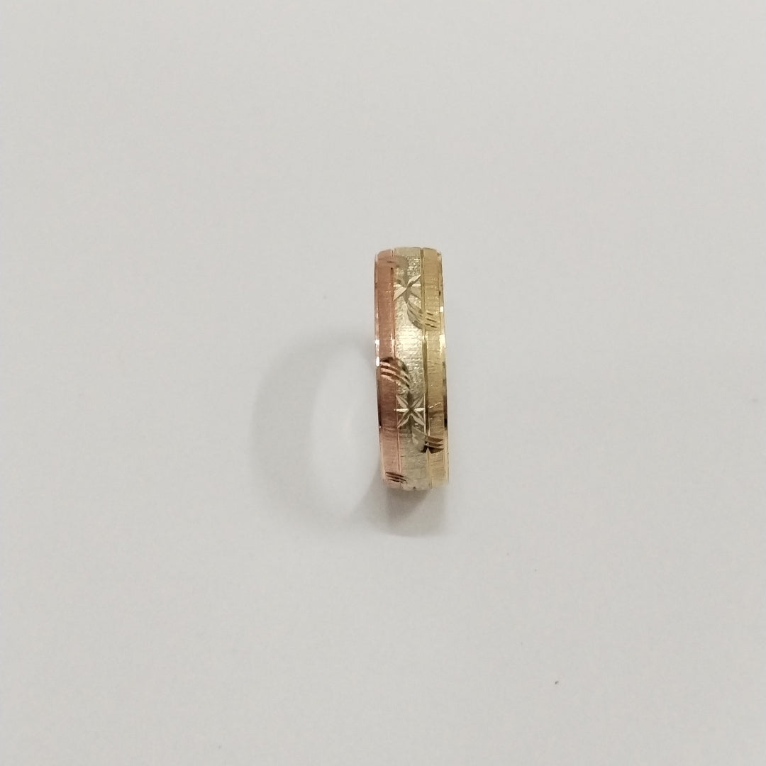 ARGOLLA ORO, ORO COMBINADO 10 K 1.7 GRMS (SEMINUEVO)