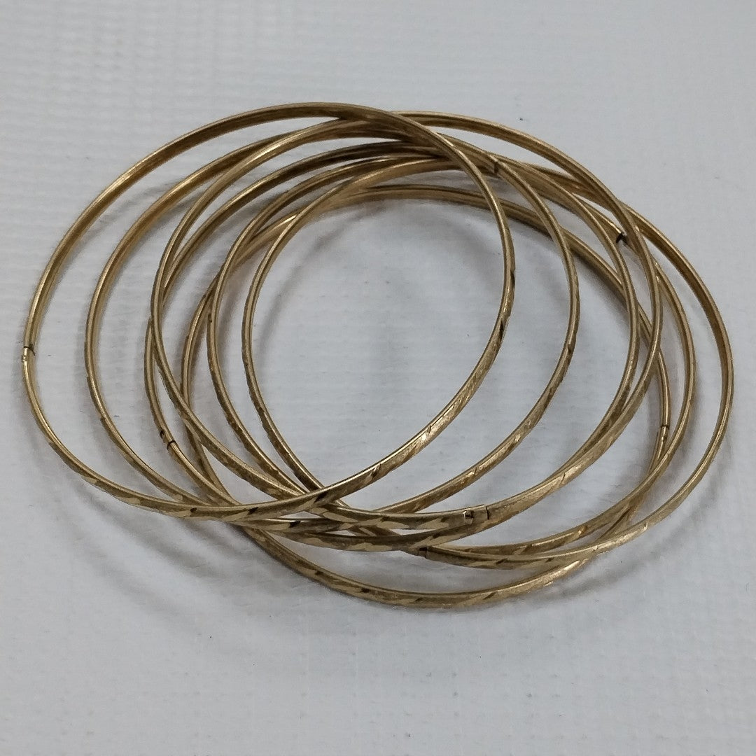 SEMANARIO DE PULSERAS ORO 10 K 26.2 GRMS (SEMINUEVO)
