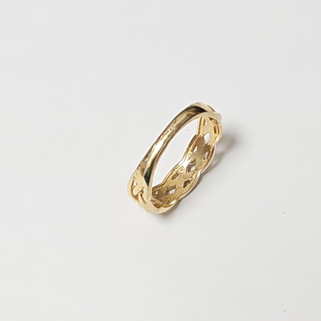 ANILLO ORO 14 K 2,90 GRMS (SEMINUEVO)
