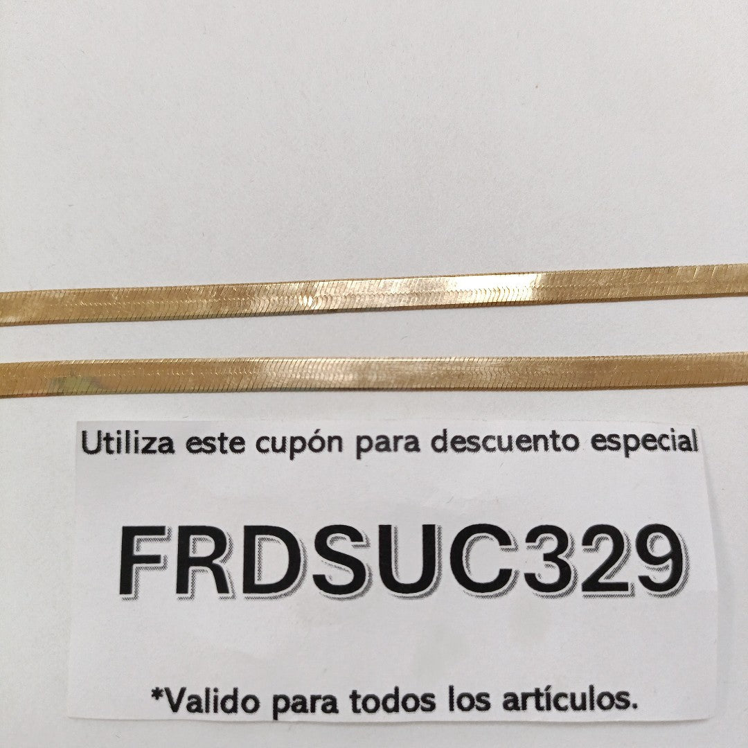 CADENA ORO 14 K 7,50 GRMS (SEMINUEVO)