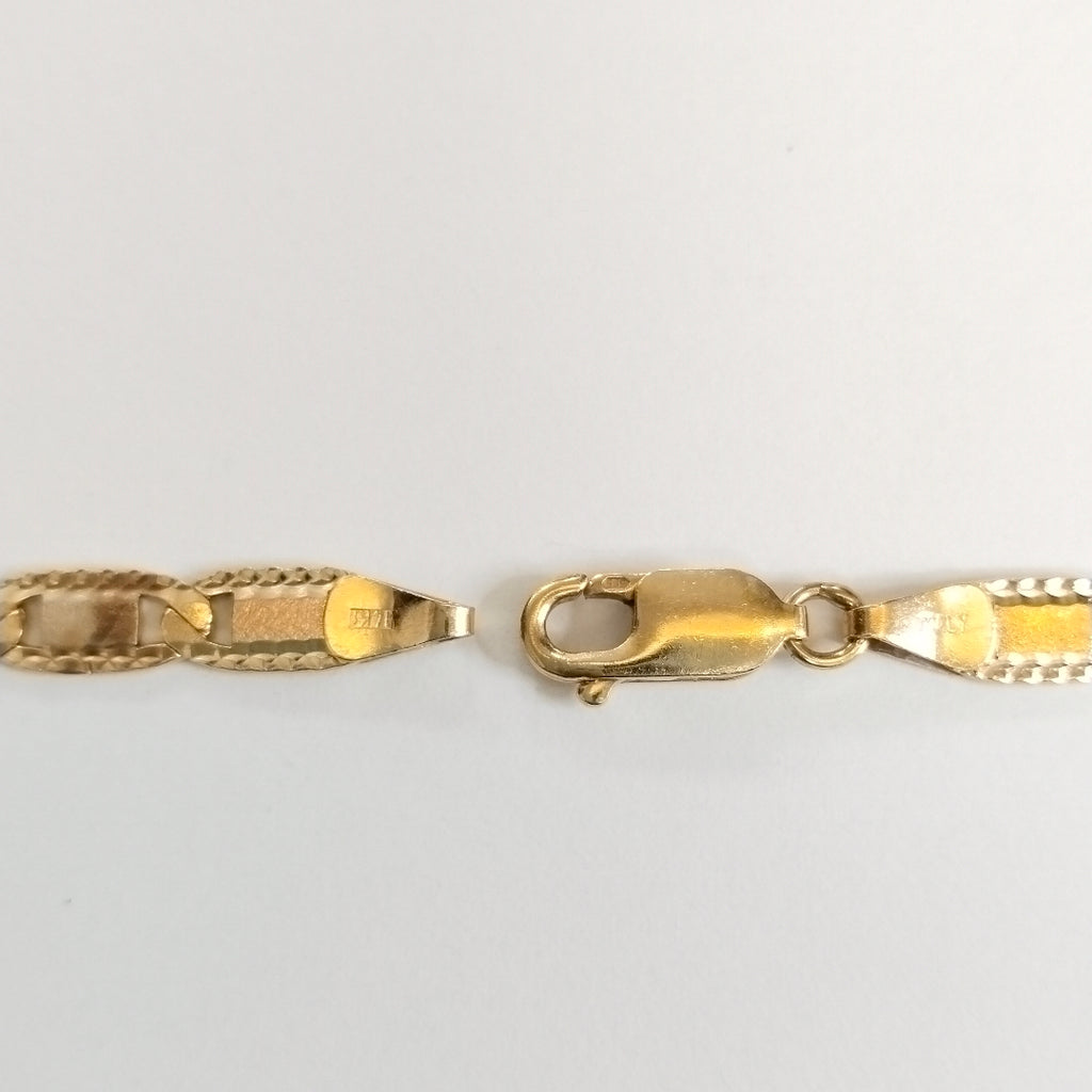 CADENA ORO,RODIADO 14 K 25,40 GRMS (SEMINUEVO)