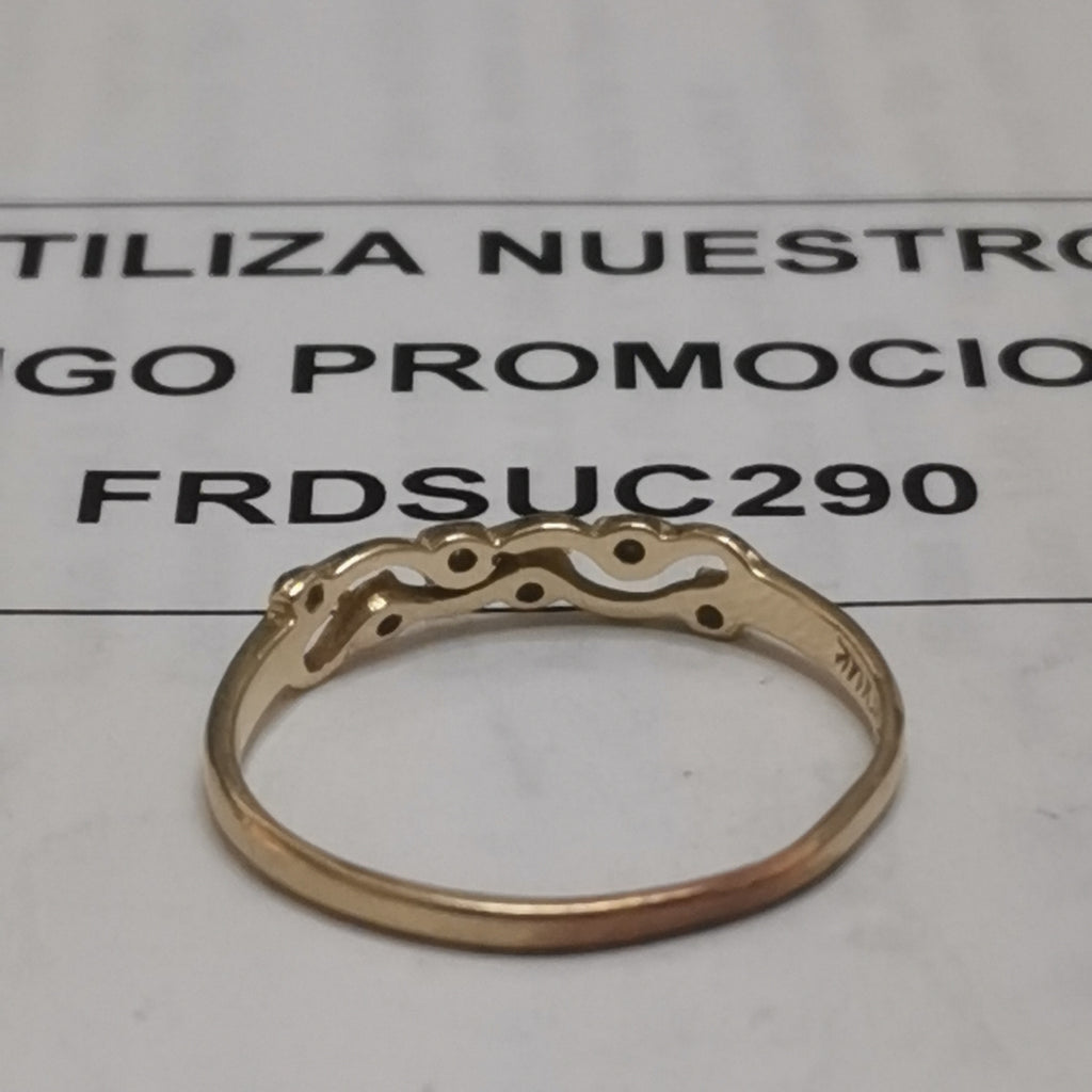 ANILLITO ORO 14 K 1.1 GRMS (SEMINUEVO)