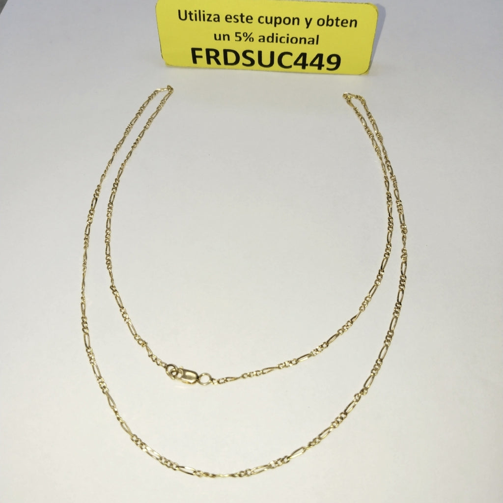 CADENA ORO 14 K 3.6 GRMS (SEMINUEVO)