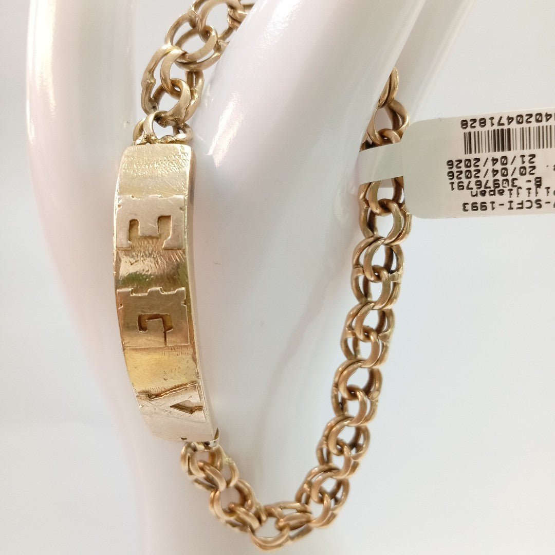 ESCLAVA ORO 10 K 29.5 GRMS (SEMINUEVO)