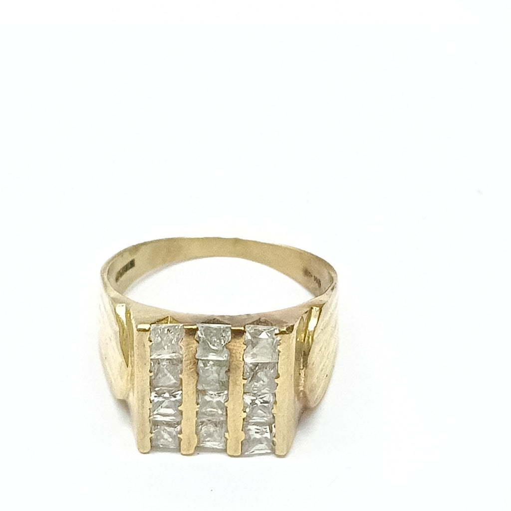 ANILLO ORO 10 K 6,20 GRMS (SEMINUEVO)