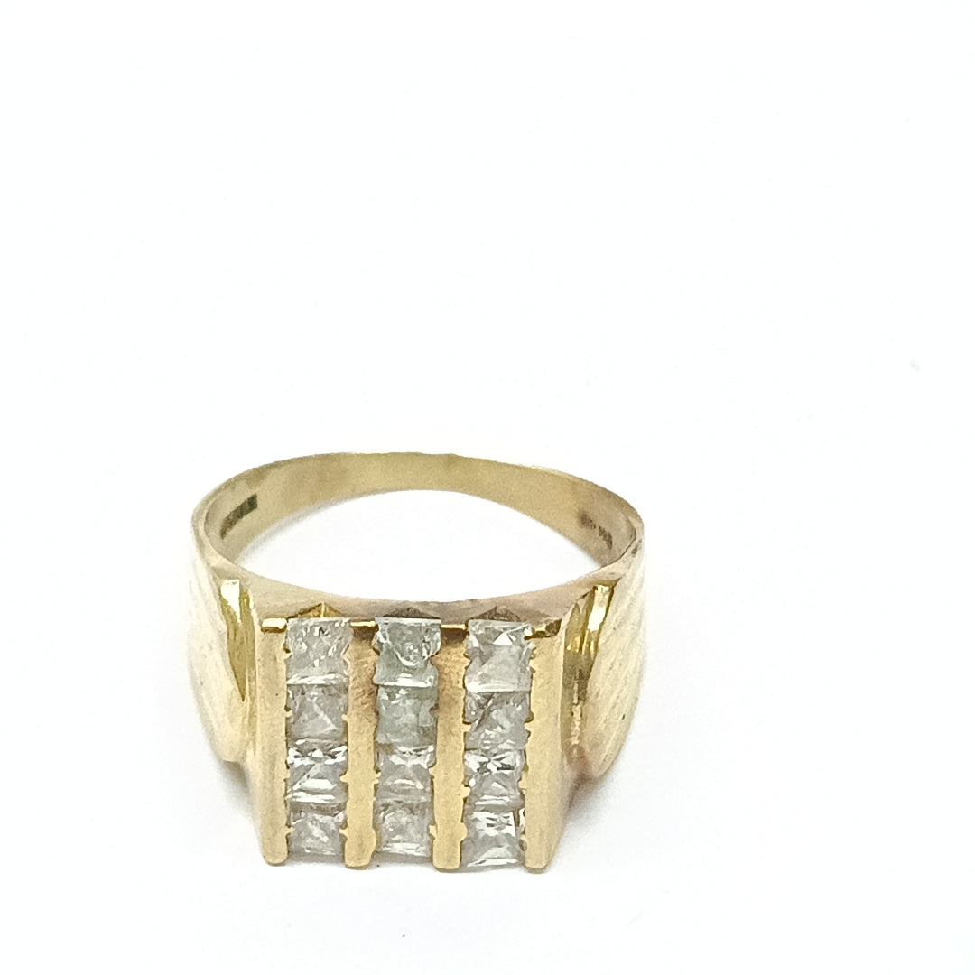 ANILLO ORO 10 K 6,20 GRMS (SEMINUEVO)