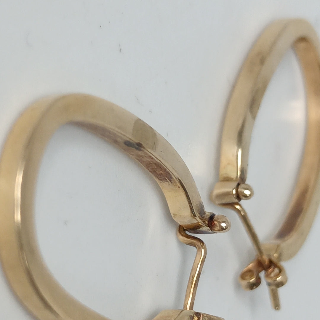 ARRACADAS PAR ORO 14 K 3,30 GRMS (SEMINUEVO)