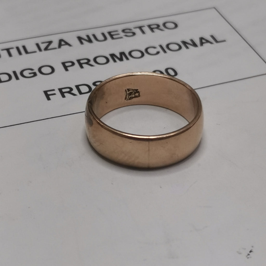 ARGOLLA ORO 10 K 7.4 GRMS (SEMINUEVO)