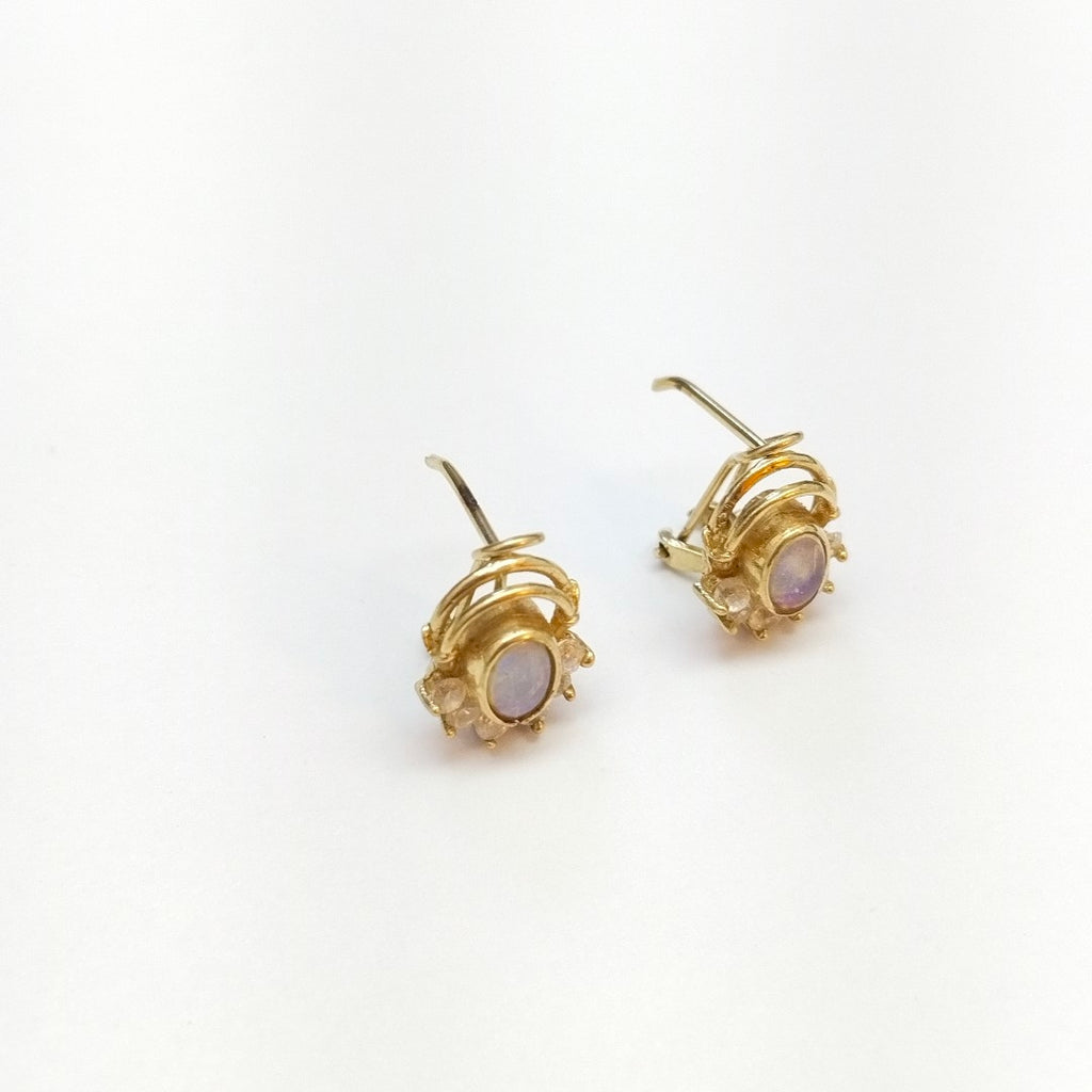 ARETES PAR ORO 14 K 3.8 GRMS (SEMINUEVO)