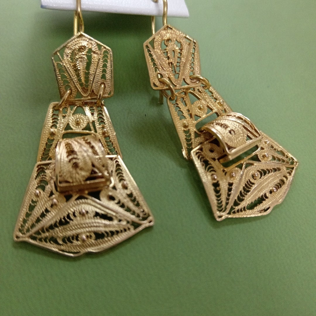 ARETES PAR ORO 8 K 9,40 GRMS (SEMINUEVO)