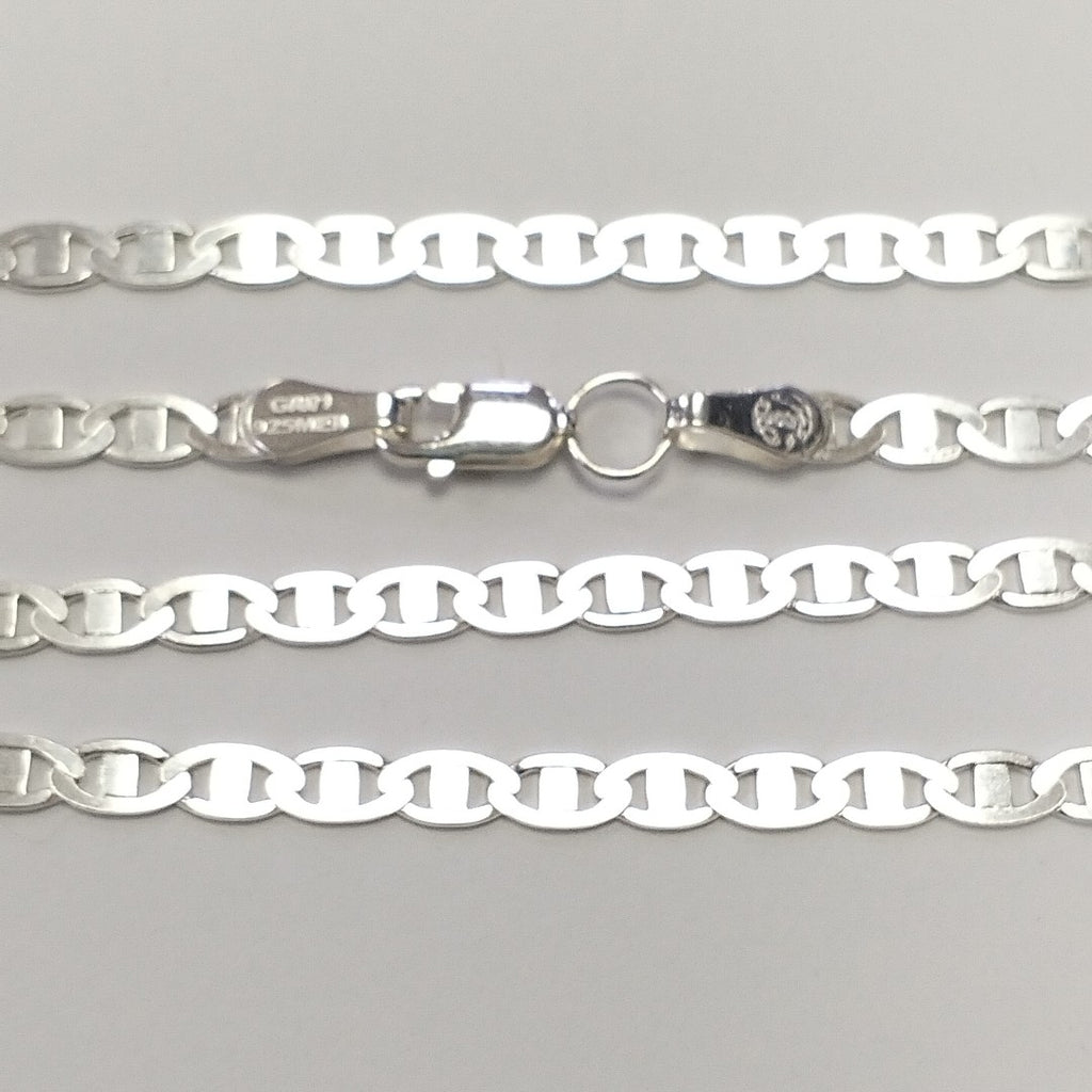 CADENA TEJIDO GUCHI PLATA .925 60 CM 9.7 GR (NUEVO)