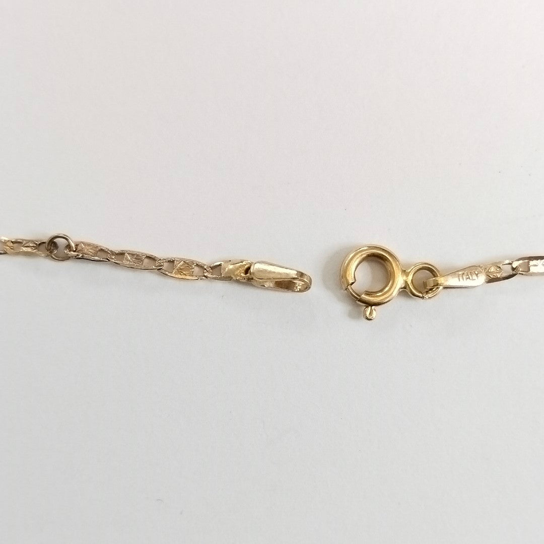 PULSERA ORO COMBINADO 14 K 1,30 GRMS (SEMINUEVO)