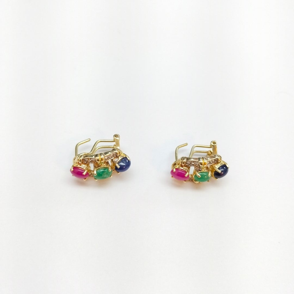 ARETES PAR ORO 14 K 8.4 GRMS (SEMINUEVO)