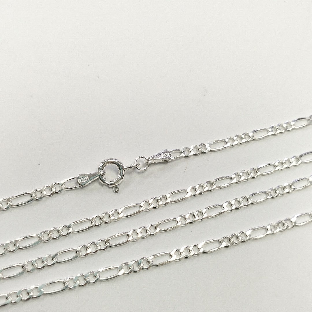 CADENA TEJIDO 3X1 PLATA .925 50 CM 4.1 GR (NUEVO)