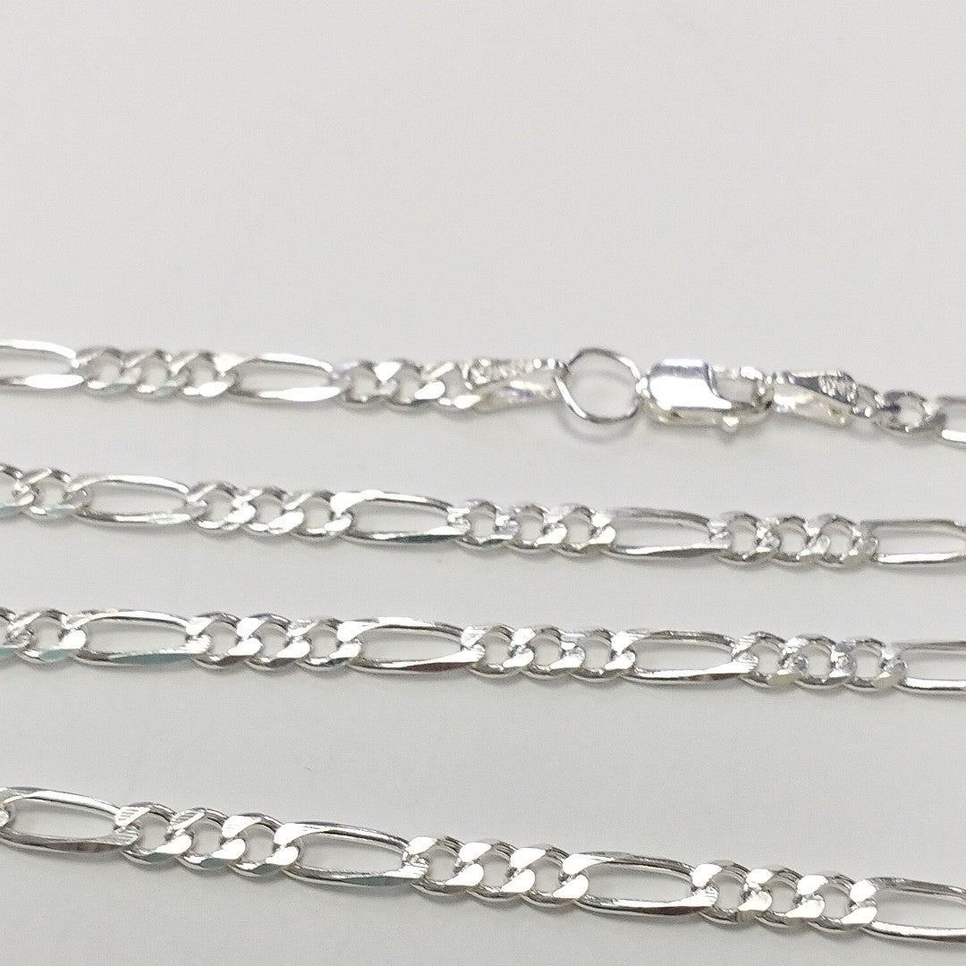 CADENA TEJIDO 3X1 PLATA .925 55 CM 7.6 GR (NUEVO)