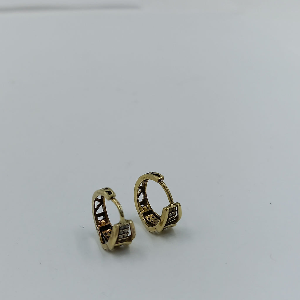 ARRACADAS PAR ORO 10 K 2.1 GRMS (SEMINUEVO)