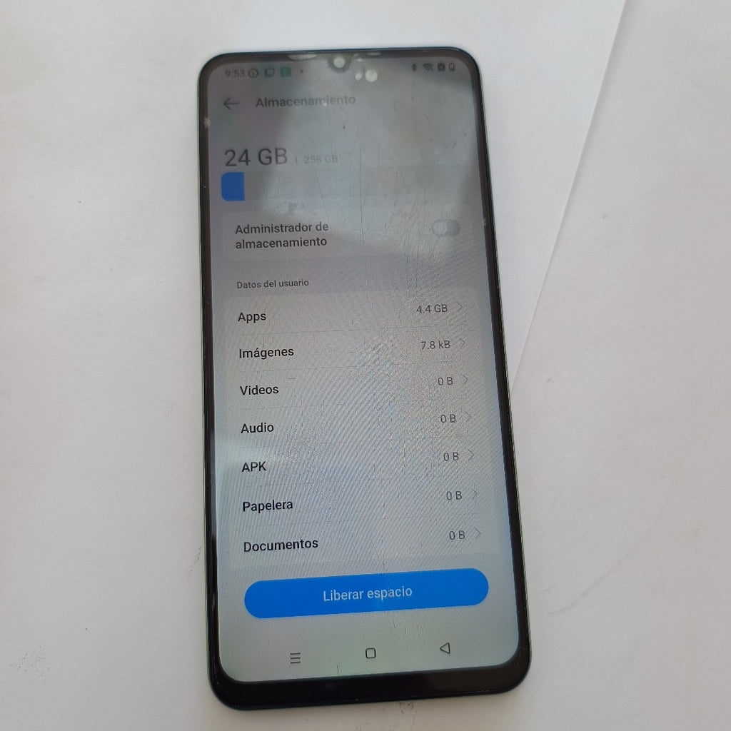 CELULAR REALME C63 RMX3939 (2024) 256 GB 8 GB RAM (SEMINUEVO)