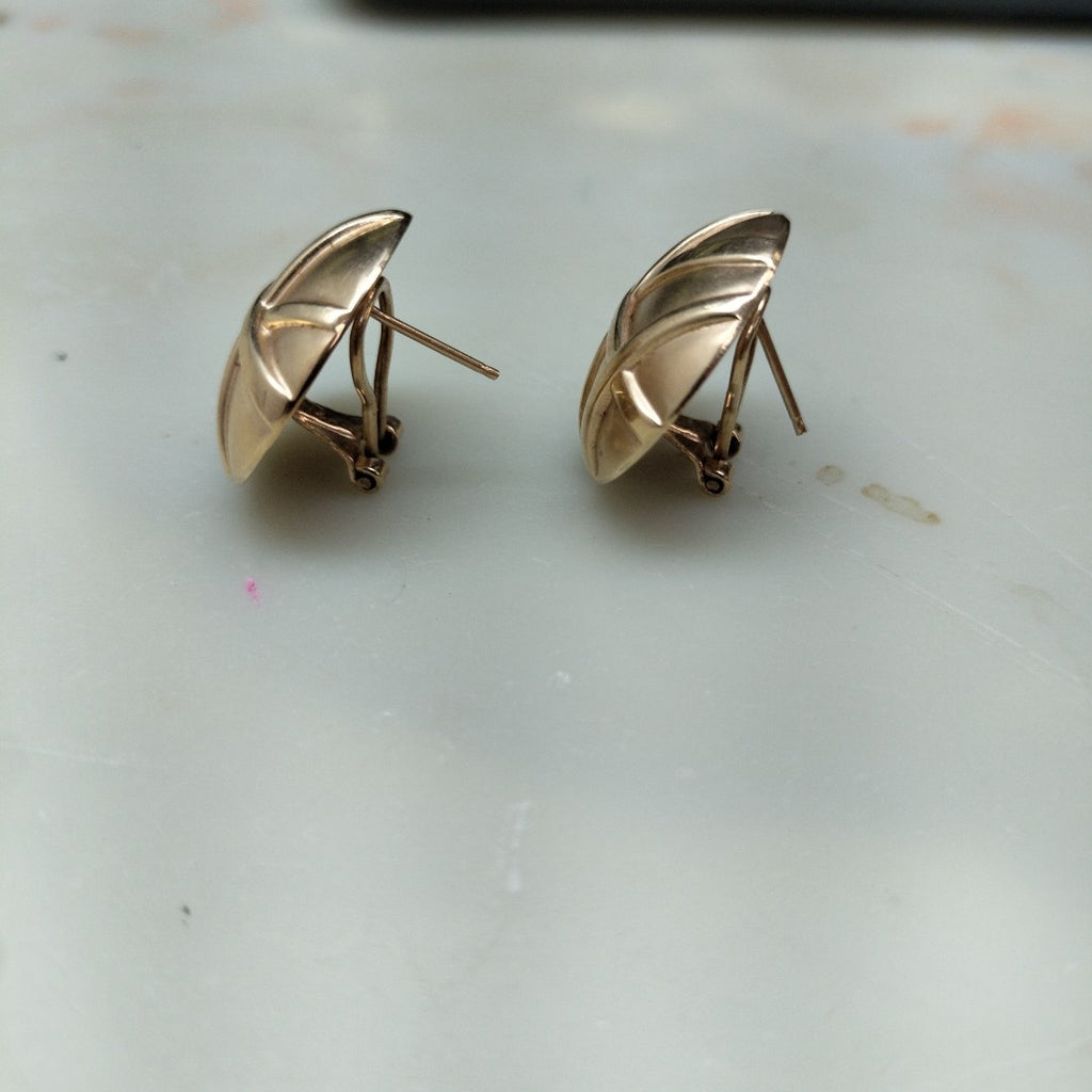 ARETES PAR ORO 14 K 7,70 GRMS (SEMINUEVO)