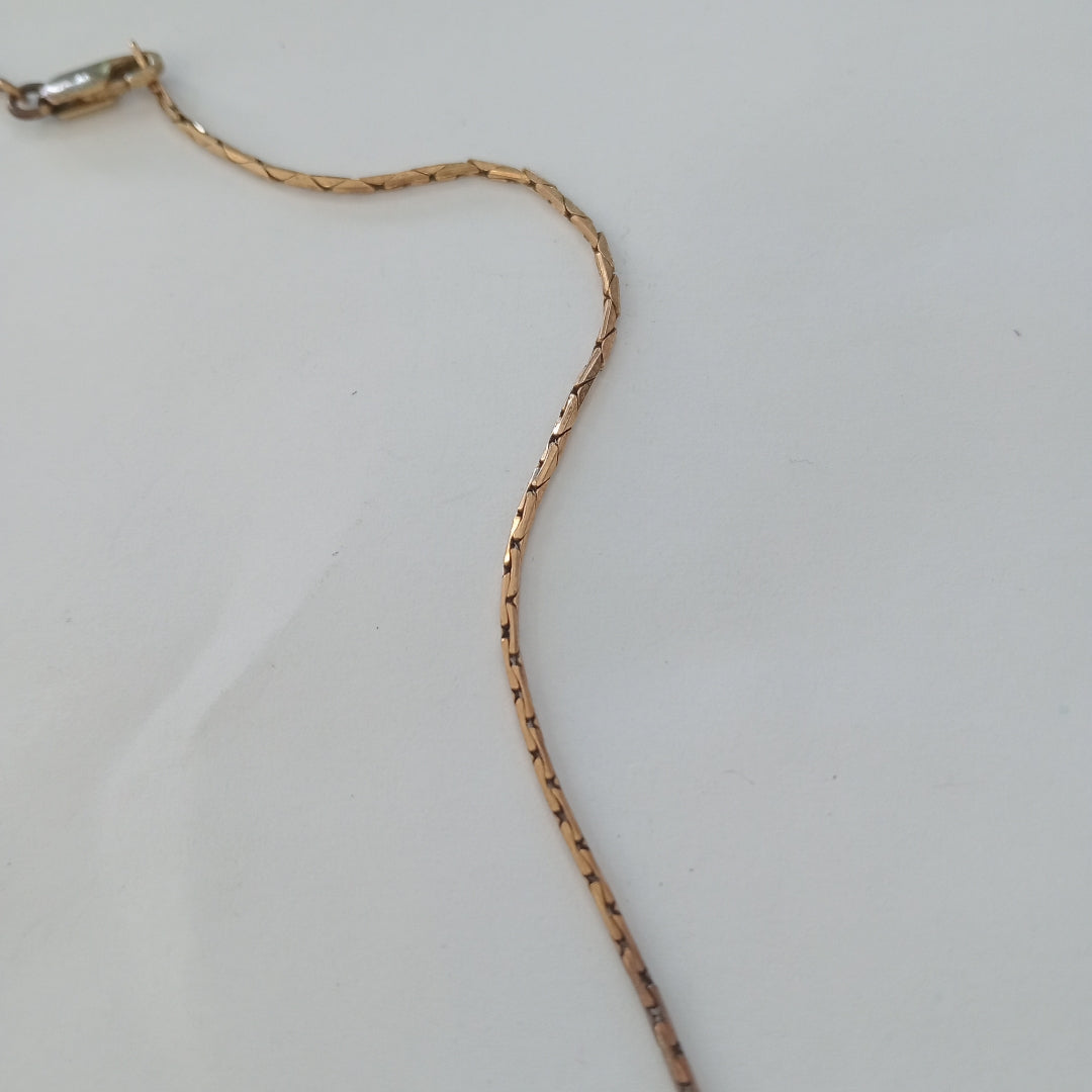 CADENA, DIJE ORO 10 K 8.6 GRMS (SEMINUEVO)