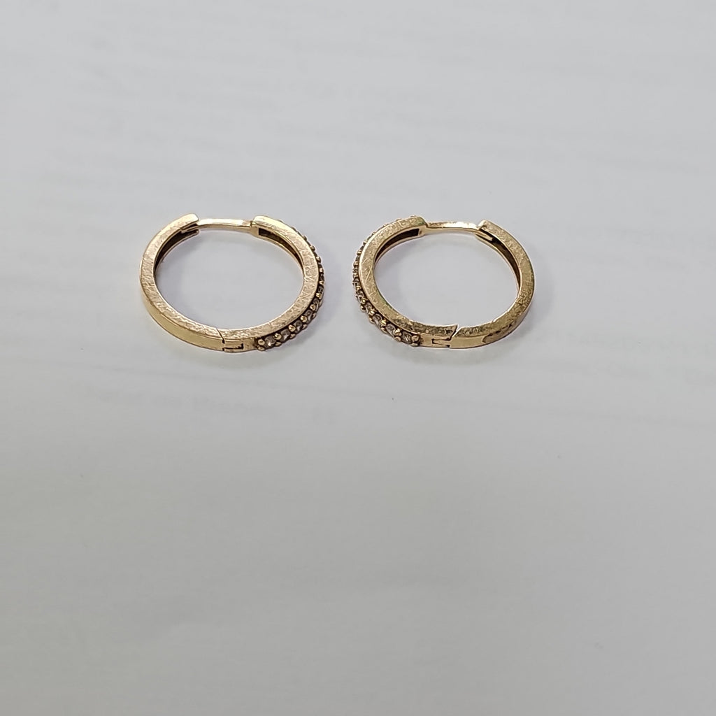 ARRACADAS PAR ORO 14 K 2.5 GRMS (SEMINUEVO)