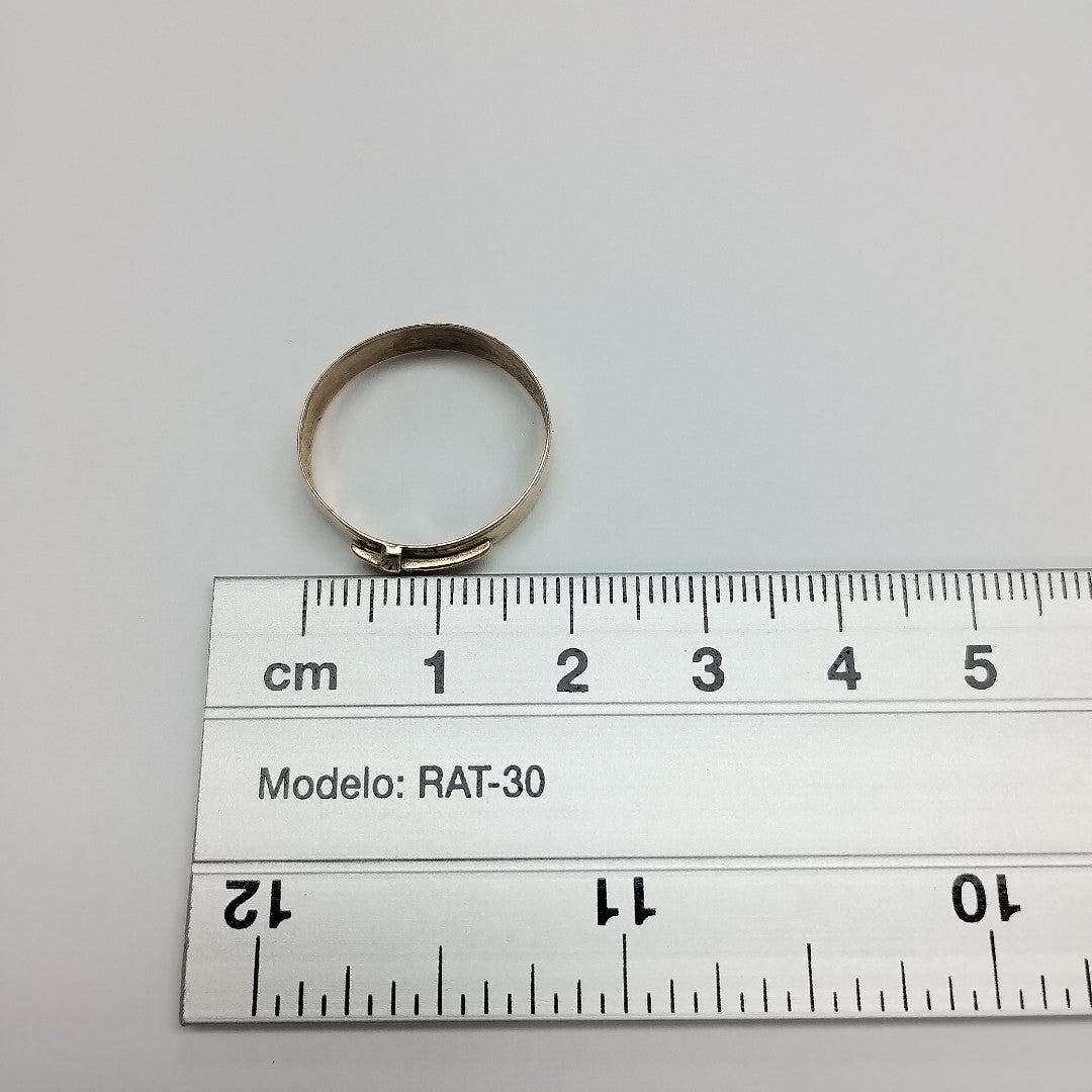 ARGOLLA ORO 14 K 1.4 GRMS (SEMINUEVO)