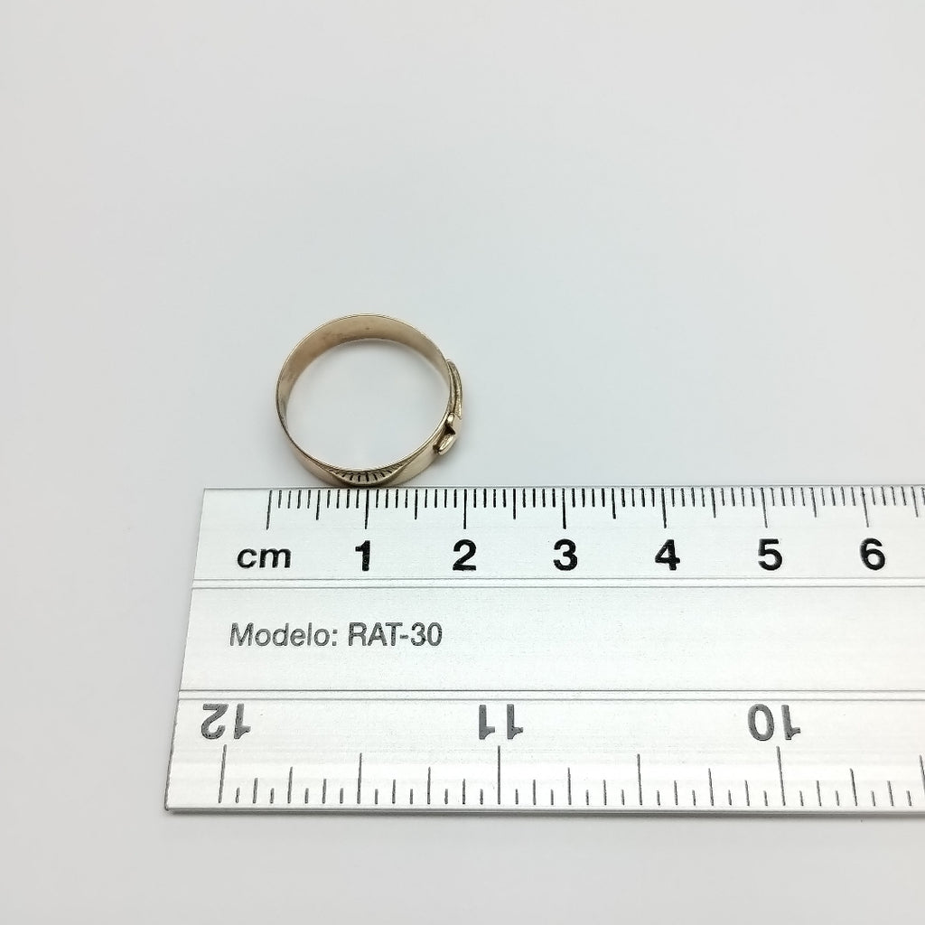 ARGOLLA ORO 14 K 1.8 GRMS (SEMINUEVO)