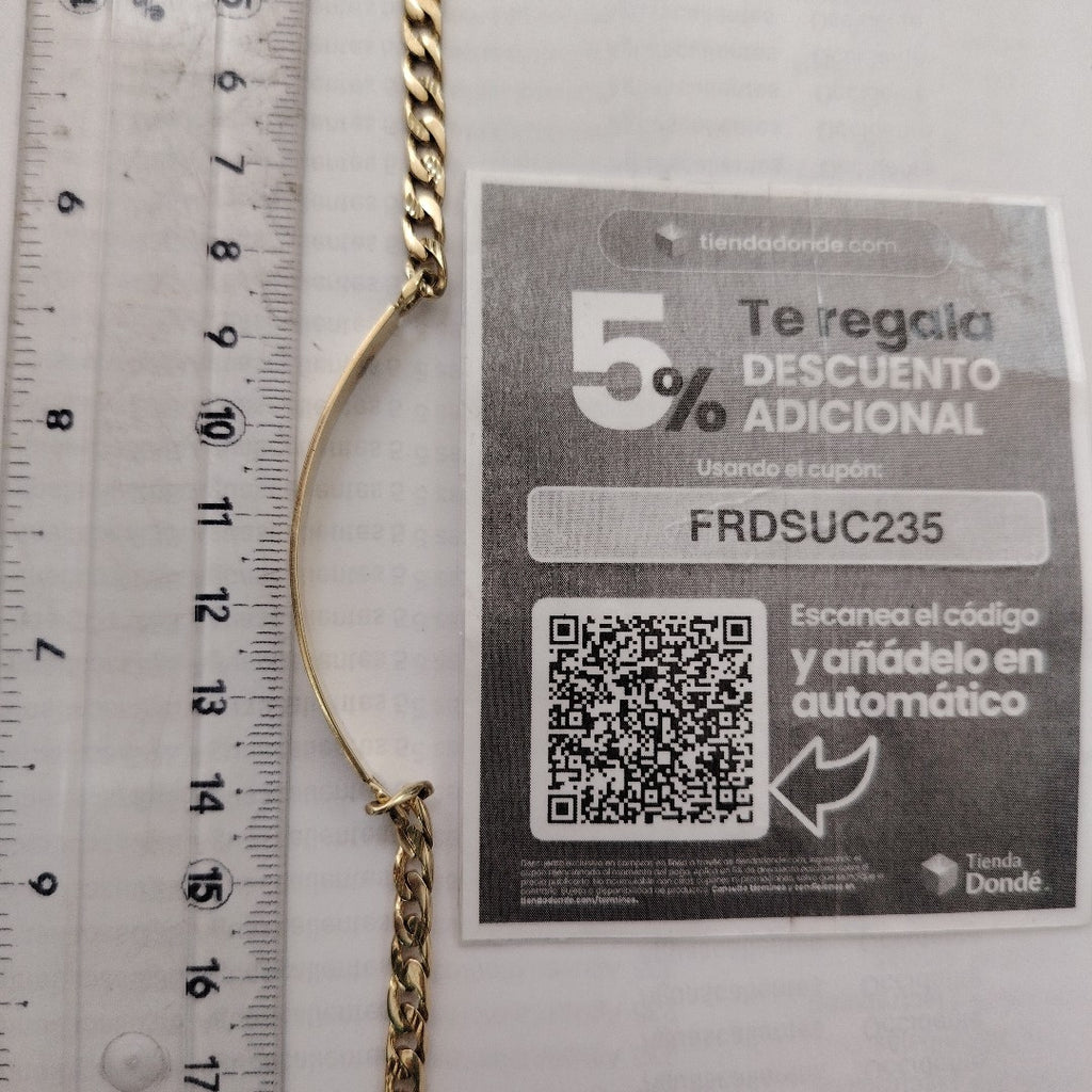 ESCLAVA ORO 10 K 12.8 GRMS (SEMINUEVO)