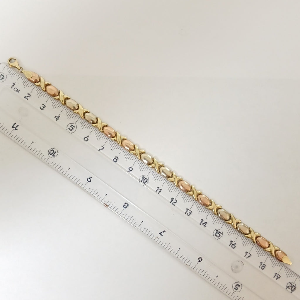 PULSERA ORO 14 K 7.6 GRMS (SEMINUEVO)