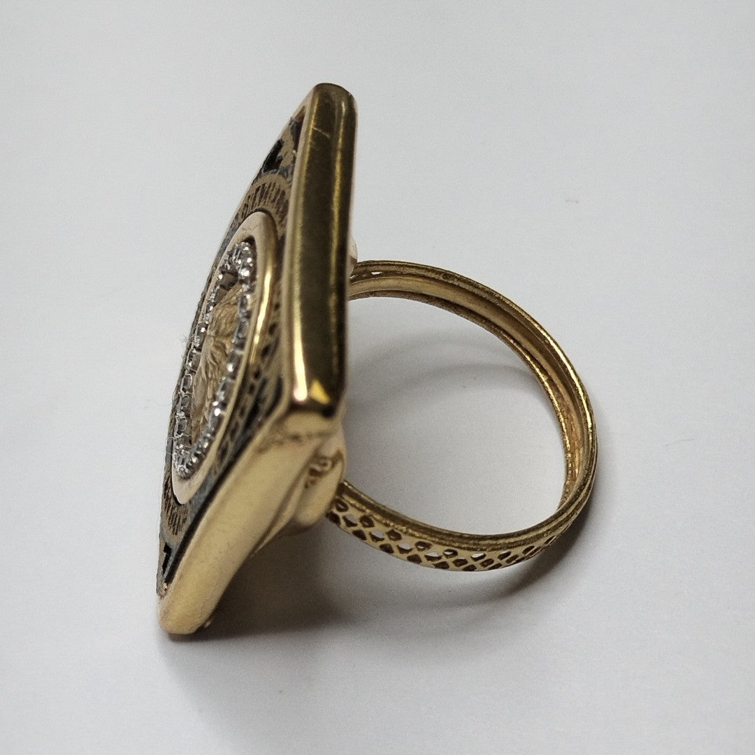ANILLO ORO 14 K 6.6 GRMS (SEMINUEVO)