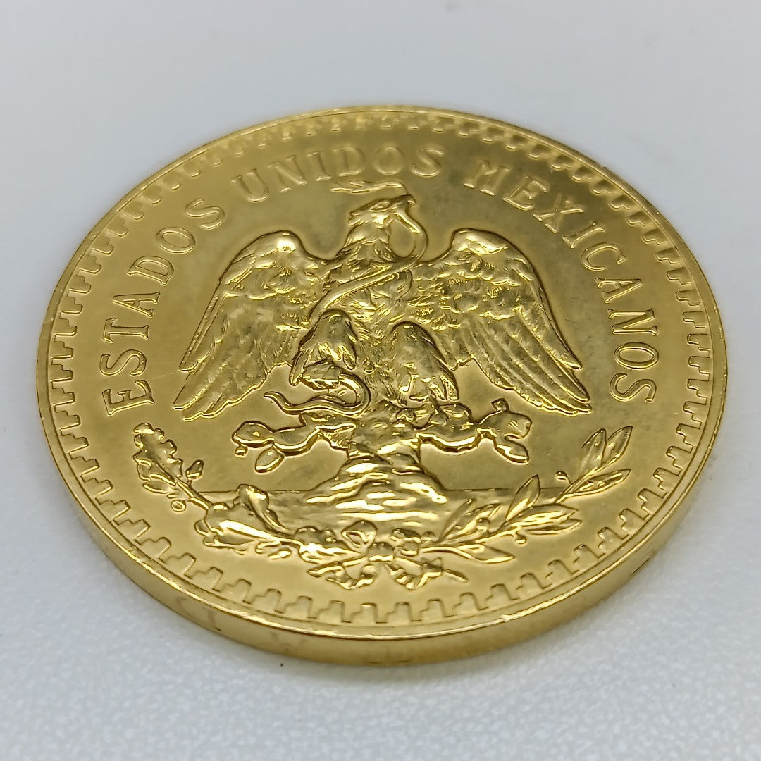 K1 41.6 GRMS 21 K IDENTIFICACIÓN MONEDA NOMINATIVA MONEDAS PESOS 50 PESOS (SEMINUEVO)