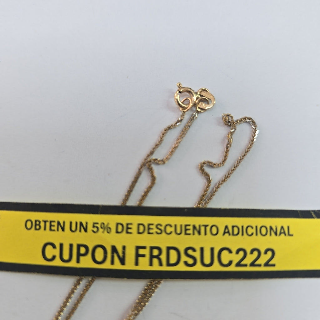 CADENA ORO 10 K 1.3 GRMS (SEMINUEVO)