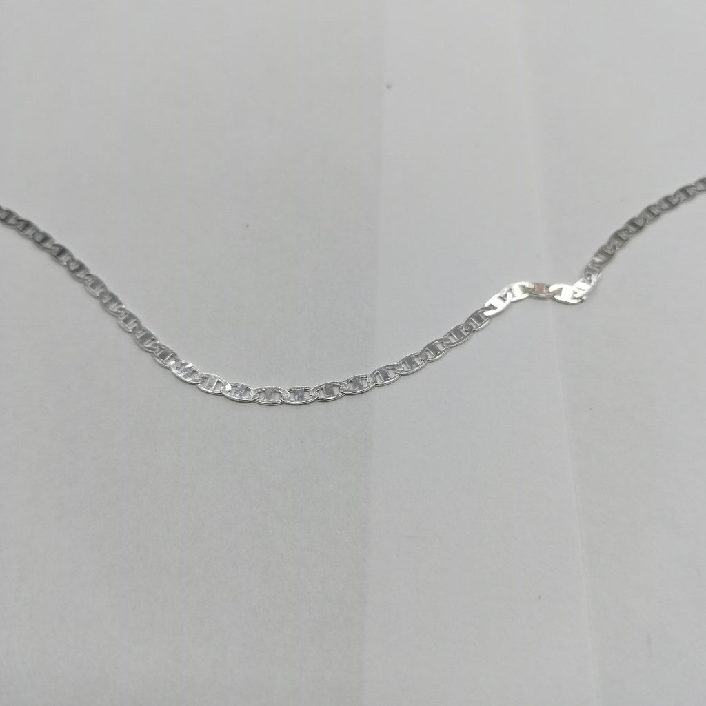 CADENA TEJIDO ESPEJO PLATA .925 60 CM 4.2 GR (NUEVO)
