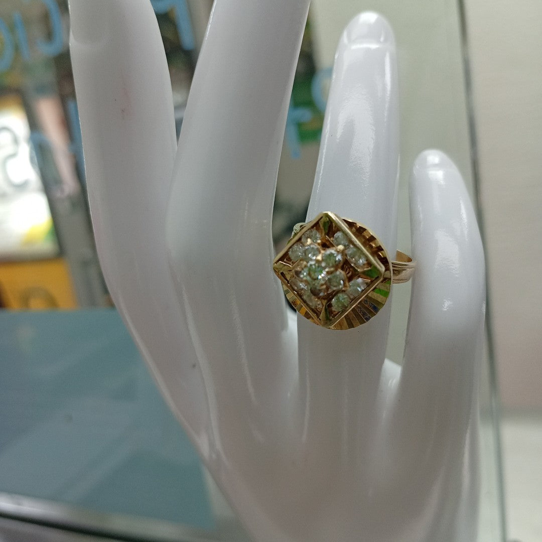 ANILLO ORO 10 K 3.8 GRMS (SEMINUEVO)