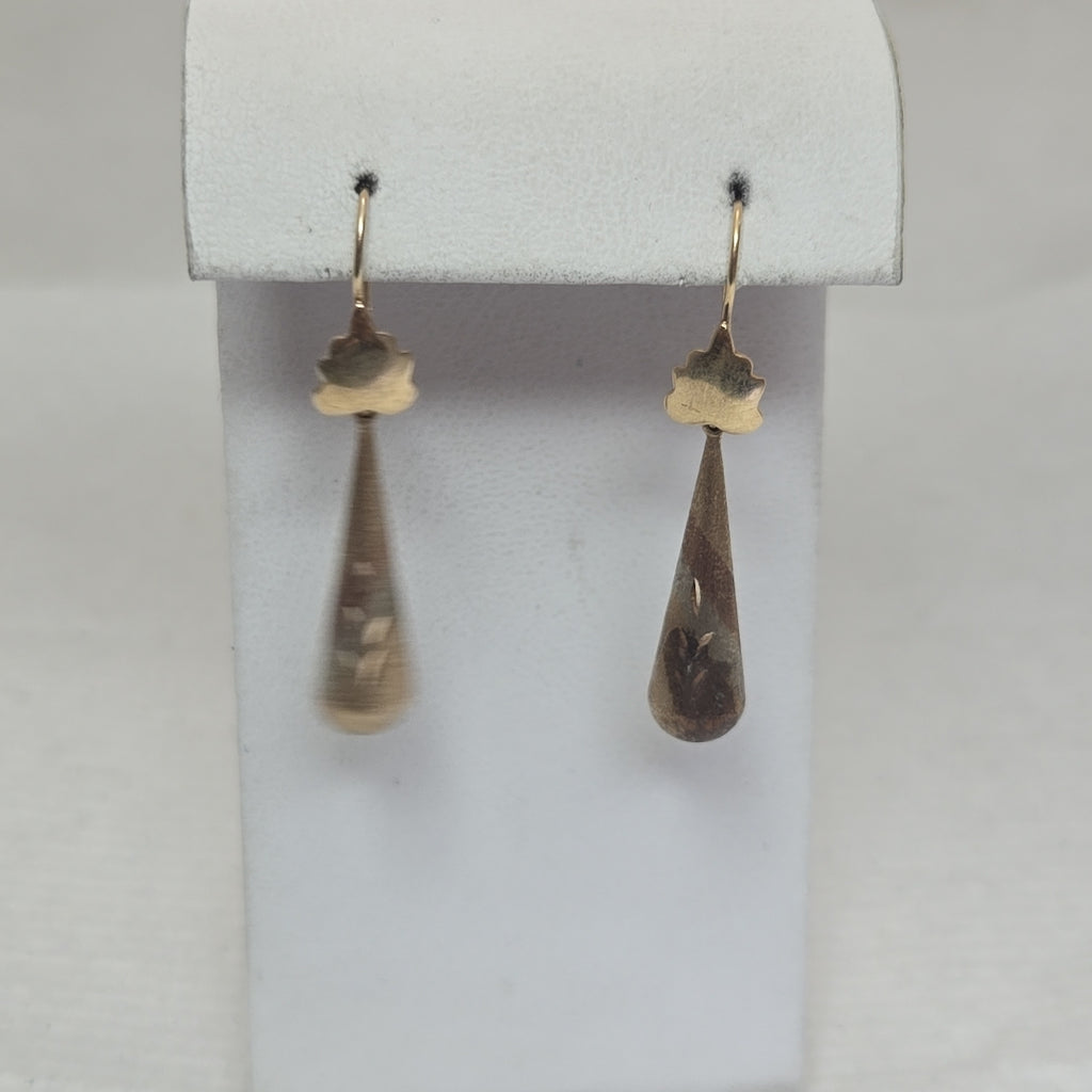 ARETES PAR ORO 10 K 2,30 GRMS (SEMINUEVO)