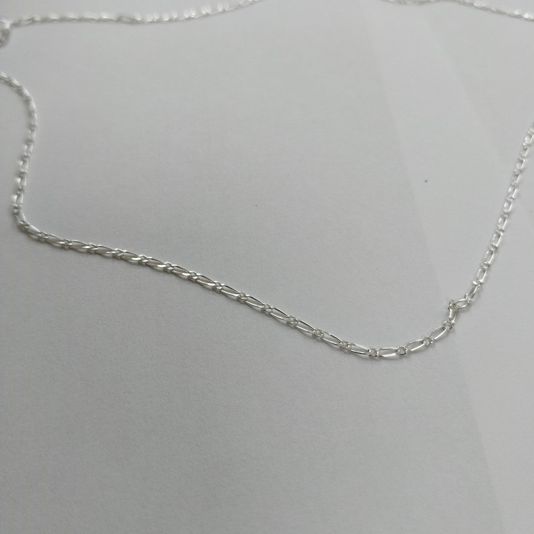 CADENA TEJIDO 1X1 PLATA .925 55 CM 3.3 GR (NUEVO)