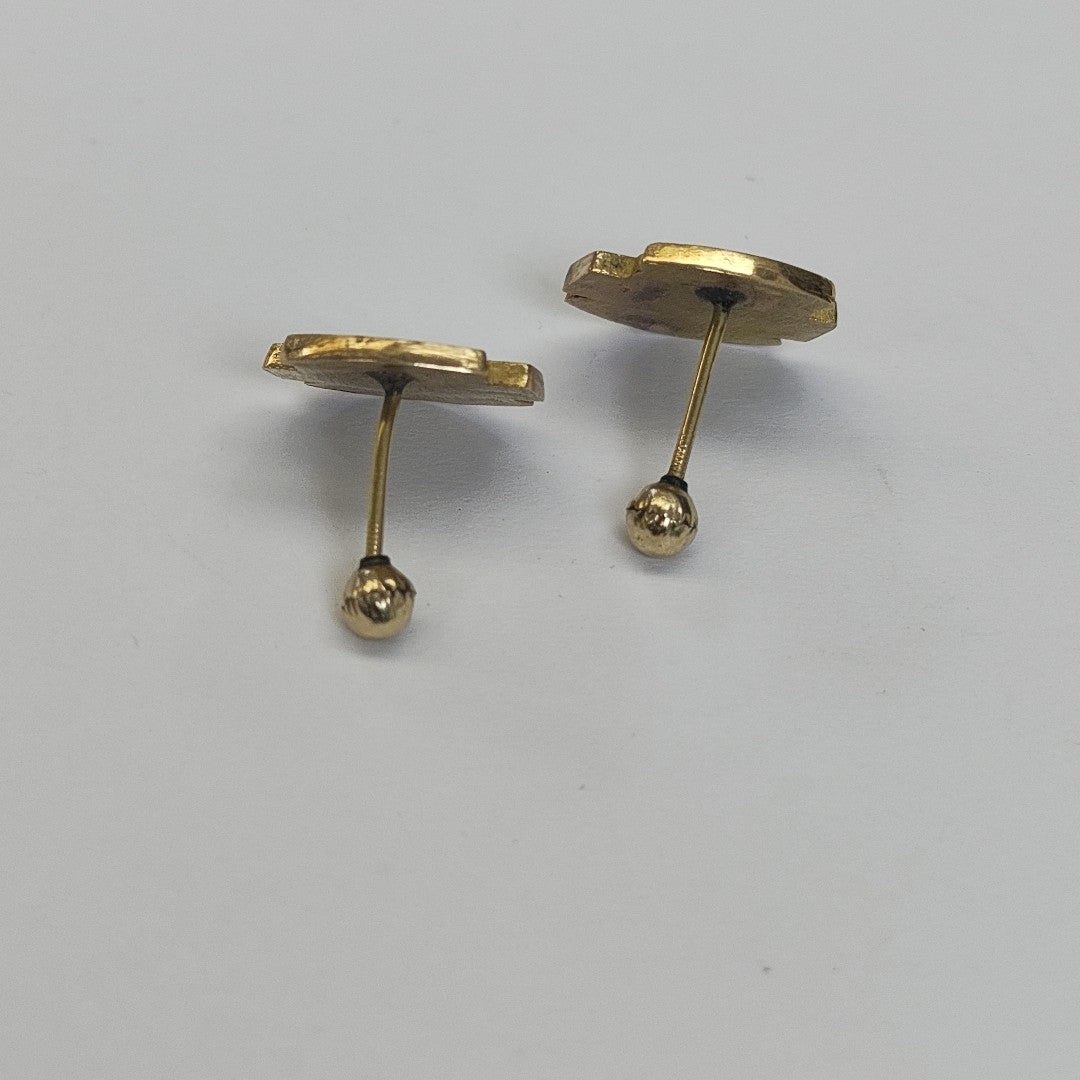 BROQUELES PAR ORO 18 K 3.2 GRMS (SEMINUEVO)