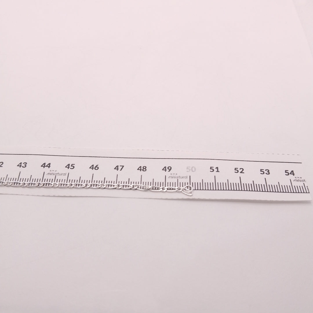 CADENA TEJIDO 1X1 PLATA .925 50 CM 3 GR (NUEVO)