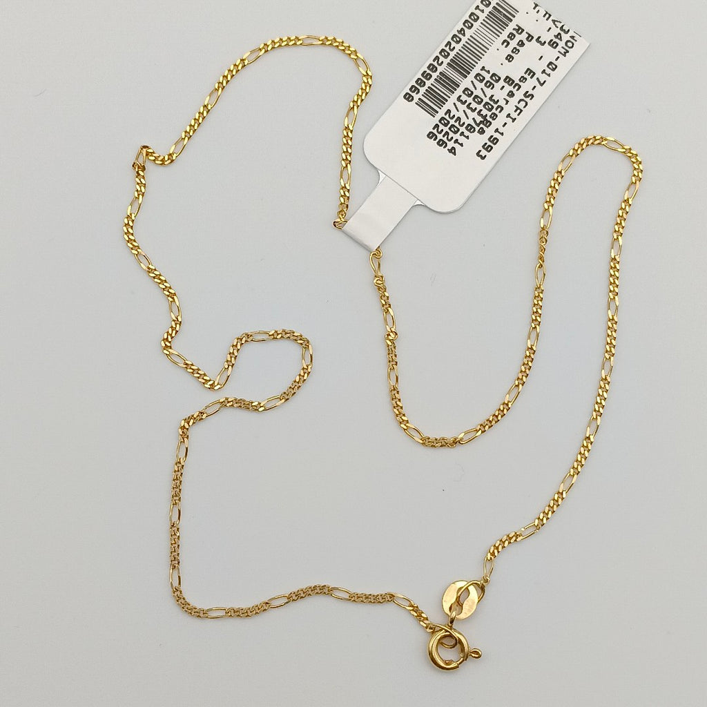 GARGANTILLA ORO 14 K 1.6 GRMS (SEMINUEVO)