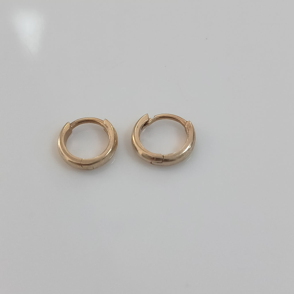 ARRACADAS PAR ORO 10 K 1.2 GRMS (SEMINUEVO)
