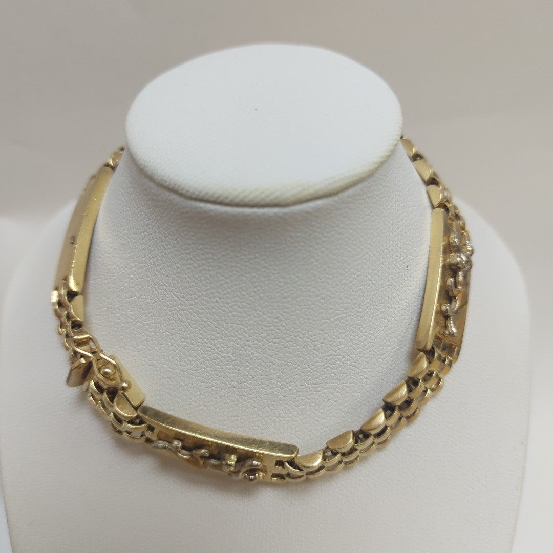 PULSERA ORO 14 K 28,10 GRMS (SEMINUEVO)