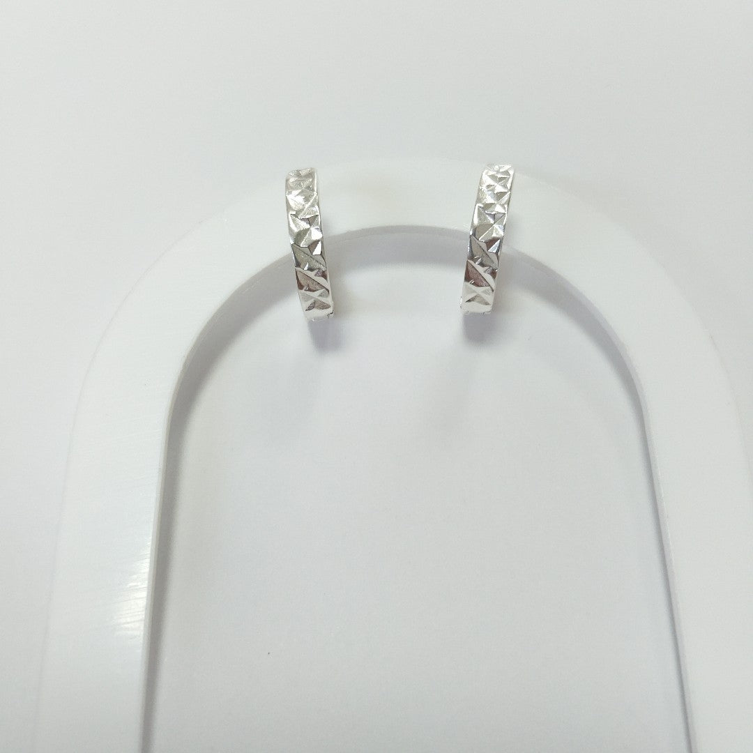 ARRACADAS LABRADAS PLATA .925 3.4 GR (NUEVO)